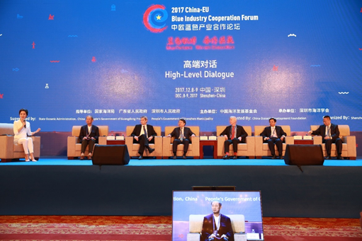 Sino-European entrepreneur dialogue scene